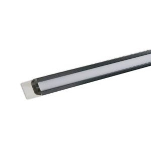 Recessed profile, freely shortenable
