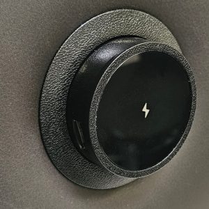 Built-in charging socket